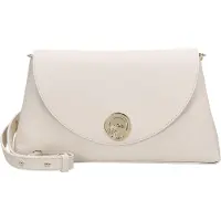 Coccinelle Bolso de mano 'Nikla Handbag Double Grainy Leather' blanco perla