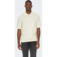 Only & Sons Jersey 'ONSMenu' blanco lana
