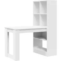 Yiwydaa Escritorio , blanco, tablero de partículas, 122 x 67 x 145 cm