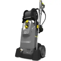Kärcher HD 6/15 MX Plus, Recta, Eléctrica, 15 metros, Hidrolavadora de alta presión, 5 metros, Negra, Gris, Amarilla