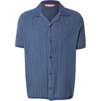 Scotch & Soda Button Front Sweater Top Dark Denim Talla: XXL | Jerséis Outlet | Hombre | Azul
