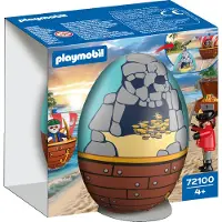 Playmobil Juego De Construcción Play Egg: Pirates