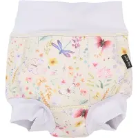 Mikk-Line - Kid's Swim Baby Pant Frill AOP - Pantalones de baño size 6-12 Months, blanco