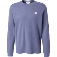 Calvin Klein Jeans Jersey 'Long Sleeve Waffle' zafiro