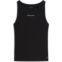 Tommy Hilfiger Top 'Logo Slim Tank' negro / blanco