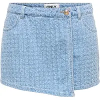 ONLY Falda 'ONLTexas' azul claro