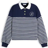 Tommy Hilfiger Sudadera navy / blanco