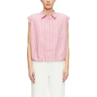 Comma Blusa marrón / altrosa