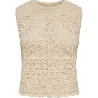ONLY Chaleco 'ONLLUZA' beige