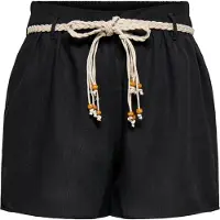 JDY Pantalón ecru / cognac / negro
