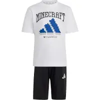 Adidas adidasCONJUNTO CAMISETA MINECRAFT 98 White Niño