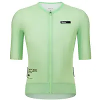 Santini - Mads Pedersen Momentum Series Short Sleeve Jersey - Maillot de ciclismo size XS, verde