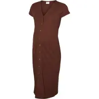 Mamalicious Vestido camisero 'MLYaya Lia' marrón