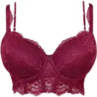 SugarShape Sujetador burdeos