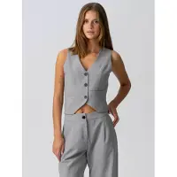 TeeShoppen Chaleco ' Natalie ' gris