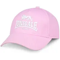 Lonsdale Gorra deportiva 'Beckbury' rosa / blanco