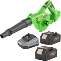 Procraft Soplador de hojas a batería PB22bb 20 V + 2 baterías de 4,0 Ah + cargador