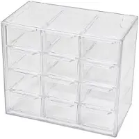 OEM Organizador de carga transparente de plástico con 12 compartimentos