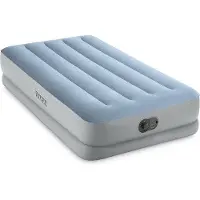 Markenlos Almohada para cama individual con bomba de inflado rápido - 99 x 191 x 36 cm