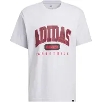 Adidas adidasCamiseta estampada de inspiración universitaria L Light Grey Heather Hombre
