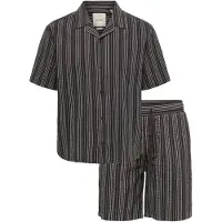 Only & Sons Ropa para correr 'ONSCRUZ' negro / blanco