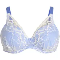 Zizzi Sujetador 'Lsofie' azul / blanco