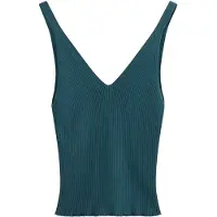 Mela London Top de punto 'Rhada' azul cian