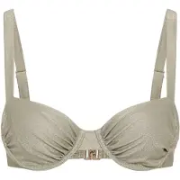 LASCANA Top de bikini gris