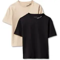 Calvin Klein Jeans Camiseta beige / negro / blanco