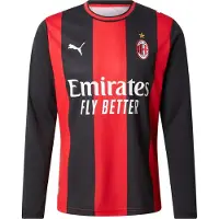 Puma Camiseta de fútbol 'ACM Home Replica' rojo / negro / blanco