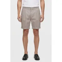 Reiss Linen Blend Short Neutral Talla: W32 | Pantalones Cortos Outlet | Hombre | Blanco