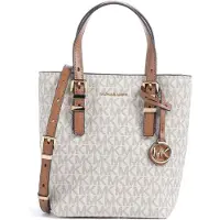 Michael Kors Bolso de mano marfil / marrón / pueblo