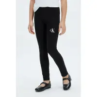 Calvin Klein Jeans Leggings negro / blanco