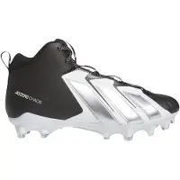 Adidas Zapatillas de fútbol 'Adizero Chaos II' negro / plata / blanco