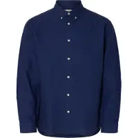 Selected Camisa 'SLHKALLE' azul oscuro