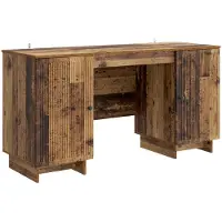 Syfax Escritorio Madera envejecida Madera de ingeniería