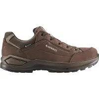 Lowa - Zapatillas de senderismo Hombre - Renegade Evo GTX Lo Espresso/Black de Cuero - Talla 46,5 - Marrón