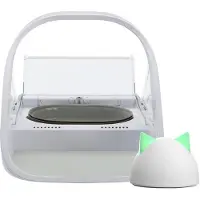 Sure Petcare Connect Comedero con Microchip - Blanco - 21,5 x 22,7 x 31 cm
