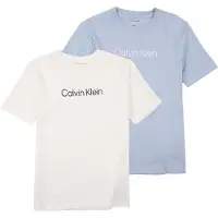 Calvin Klein Jeans Camiseta 'Logo T' azul paloma / negro / offwhite