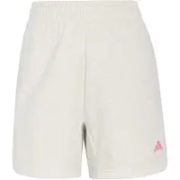 Adidas adidasPantalón corto de felpa holgado 3 Stripes Studio 2XS Beige Mujer