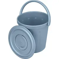 ICS Cubo C552015, 15 l, azul, con tapa