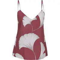 Cyberjammies Top 'Josie' gris claro / rojo / offwhite