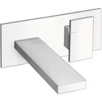 CASA39 Cristina Tabula. Grifo monomando para lavabo, montaje en pared. Modelo: CRITA25651
