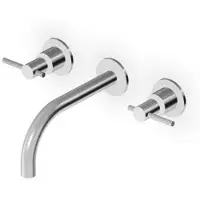 CASA39 Zucchetti Helm: Grifo de pared para lavabo, modelo ZHL760.X