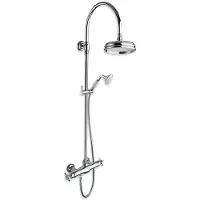 CASA39 Cristina Londra. Juego de ducha completo con columna, modelo CRILD48651