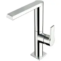 CASA39 Cristina Omega, grifo monomando para lavabo, modelo CRIOG22851