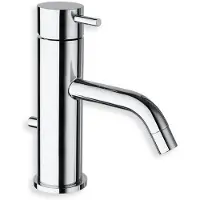 CASA39 , grifo monomando para lavabo, modelo Cristina Tricolore, color verde, referencia CRITV22151