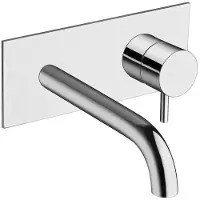 CASA39 , grifo de pared en color verde "Cristina Tricolore", para lavabo, modelo CRITV95651
