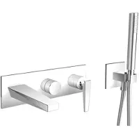 CASA39 Cristina Fractal. Mezclador para bañera exterior. Modelo CRIFT10351