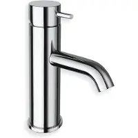 CASA39 , grifo monomando para lavabo, modelo Cristina Tricolore, color verde, referencia CRITV26451